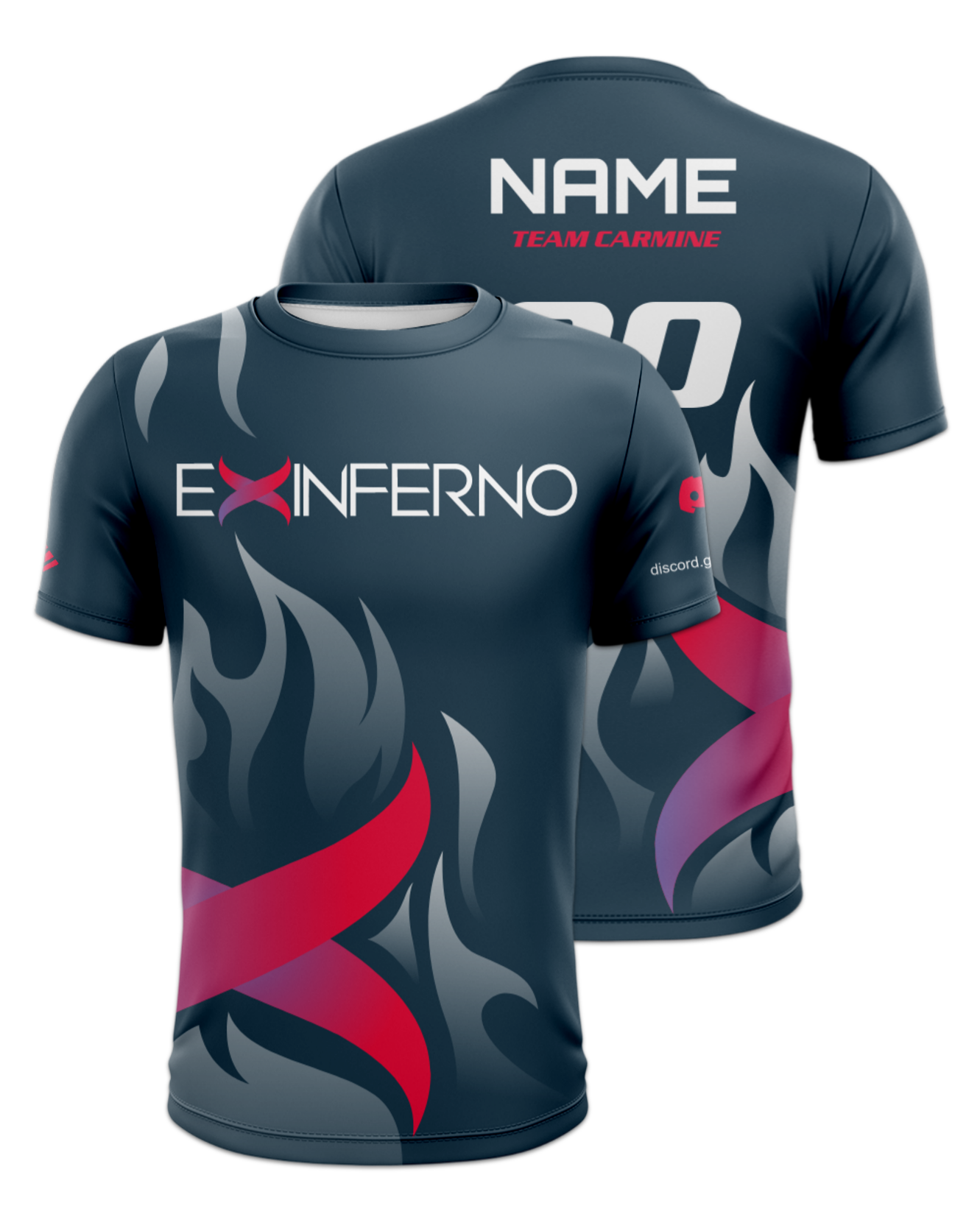 Rendered product preview, stack