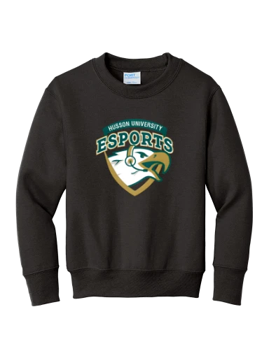 Youth Core Fleece Crewneck Sweatshirt preview, front