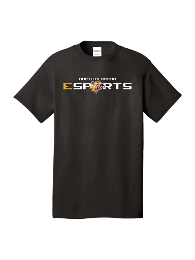 UNA Esports Cotton Tee preview, front
