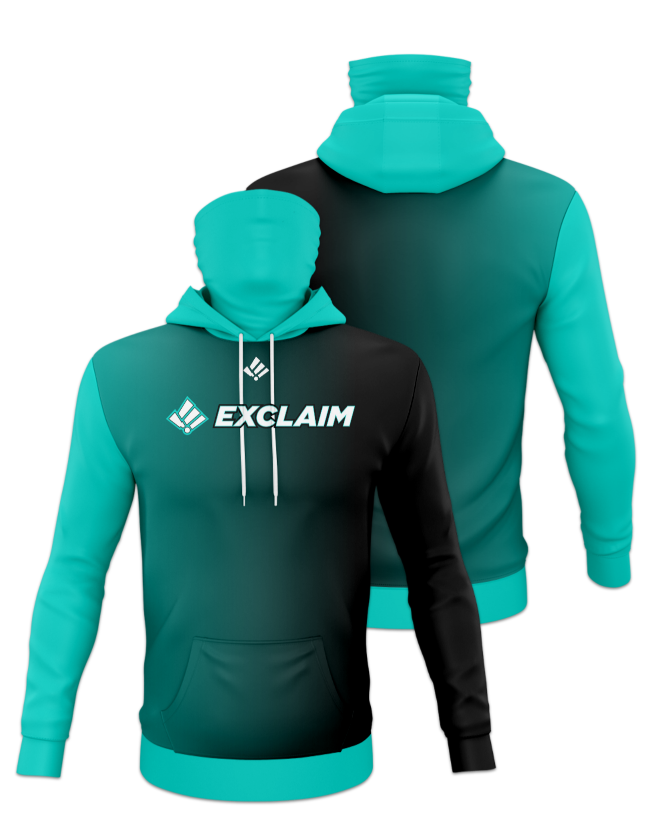 Rendered product preview, stack