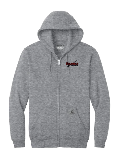 Carhartt Midweight Hooded Zip-Front Sweatshirt preview, front