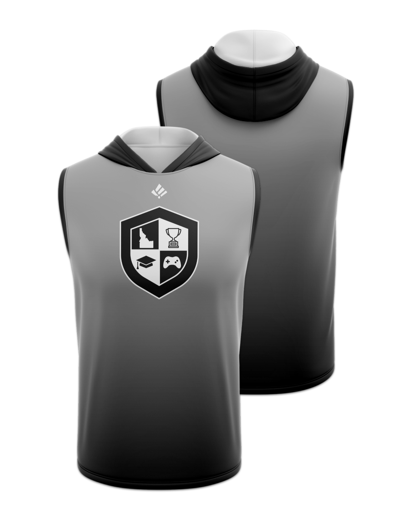 Rendered product preview, stack