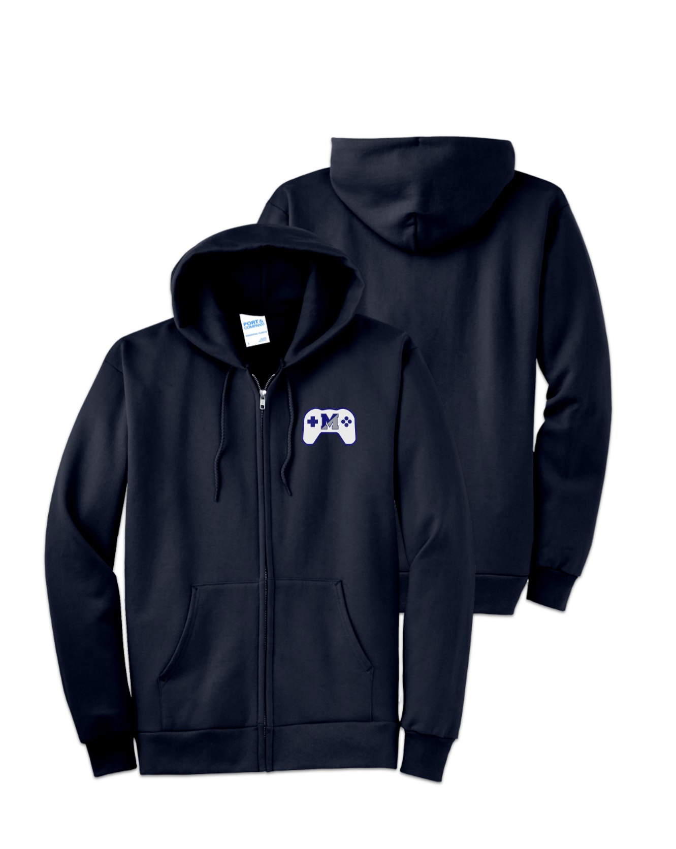 Rendered product preview, stack