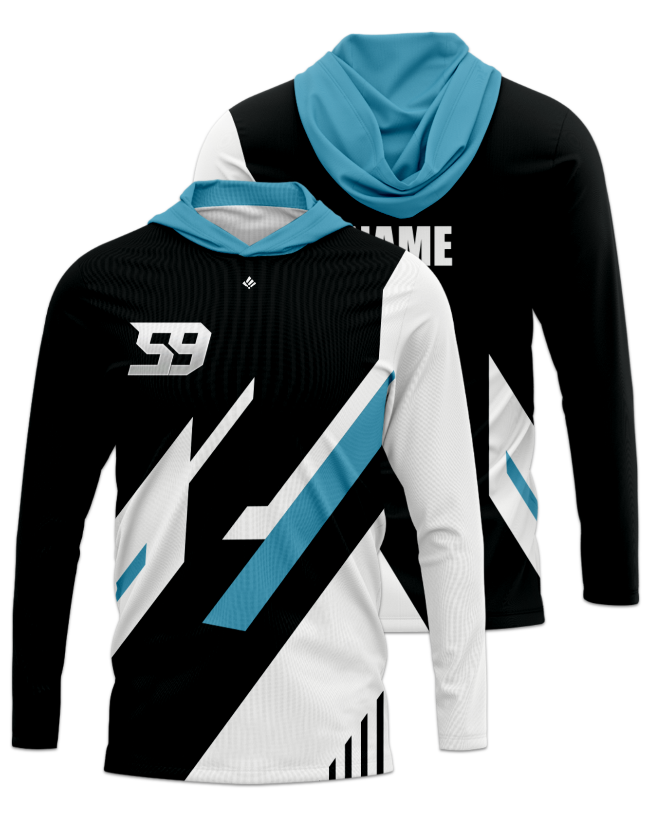 Rendered product preview, stack