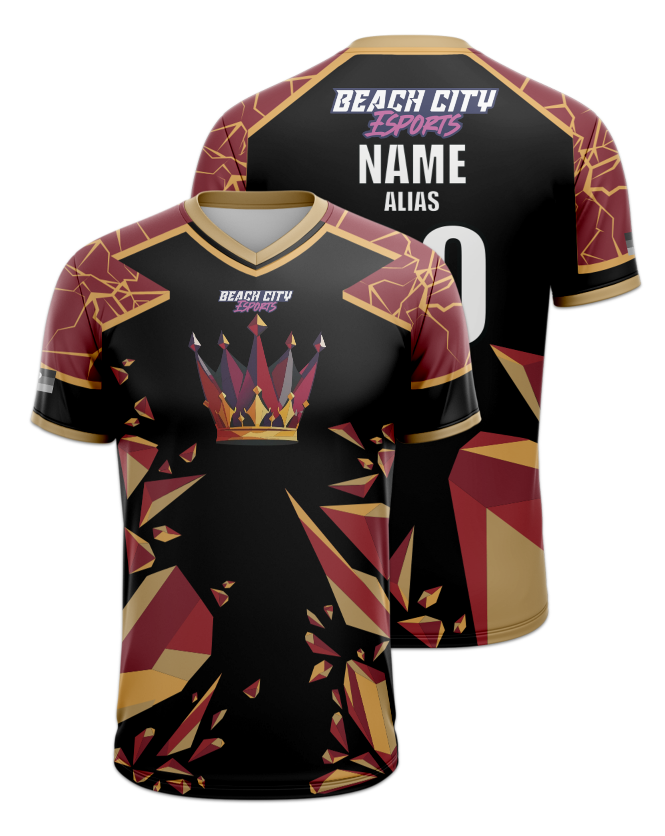 Rendered product preview, stack