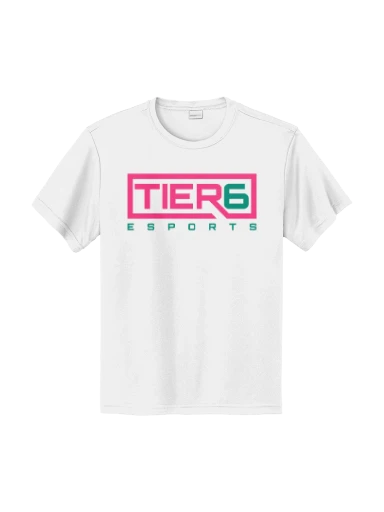 Tier 6 Fundraising Store Youth PosiCharge Competitor Tee preview, front