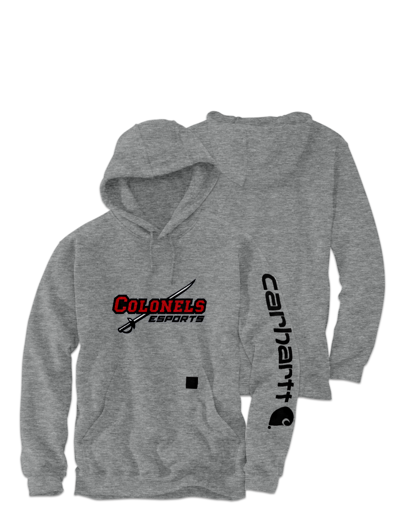 Rendered product preview, stack