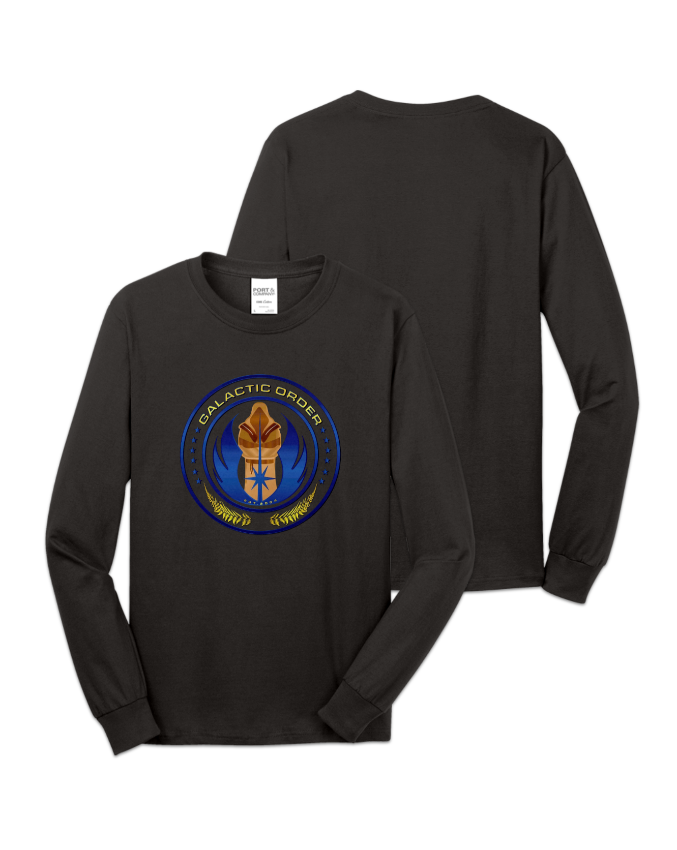 Rendered product preview, stack