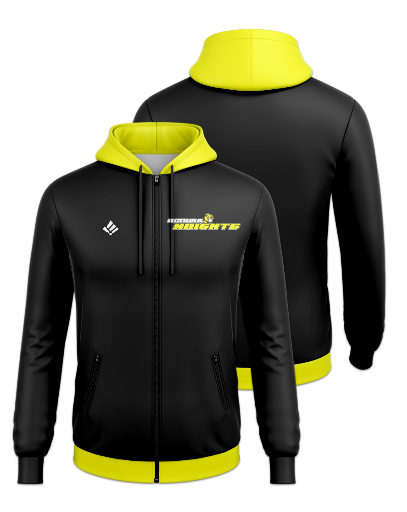 Rendered product preview, stack