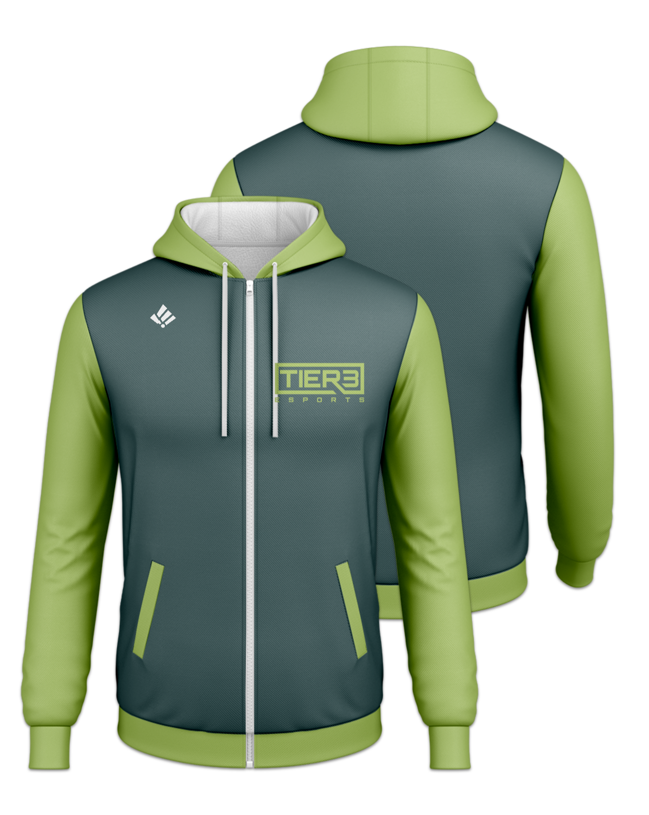 Rendered product preview, stack