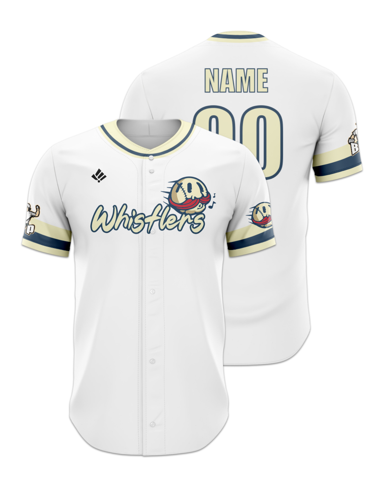 Rendered product preview, stack