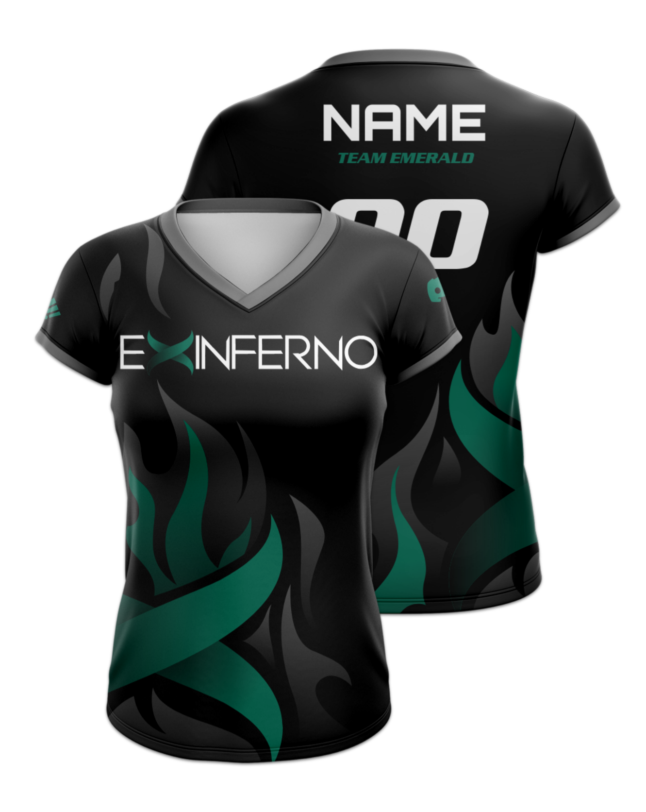 Rendered product preview, stack