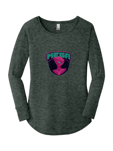 Women's Perfect Tri Long Sleeve Tunic Tee preview, front