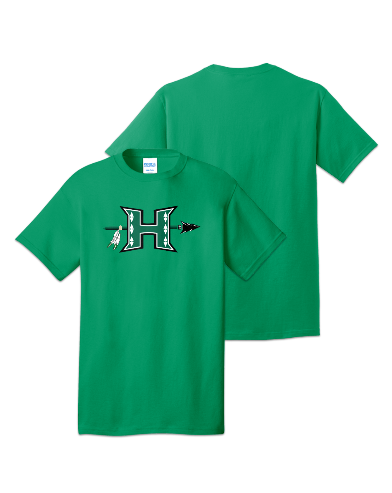 Rendered product preview, stack