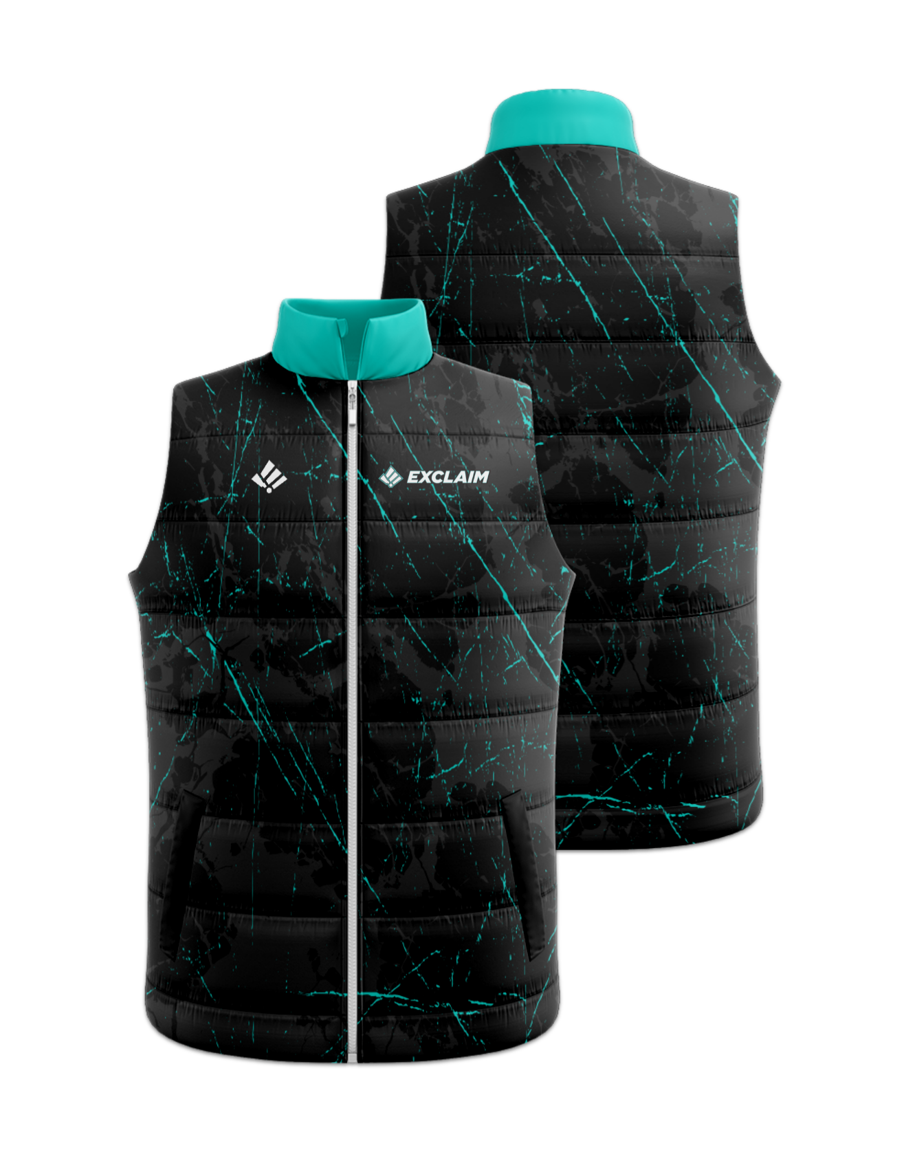 Rendered product preview, stack