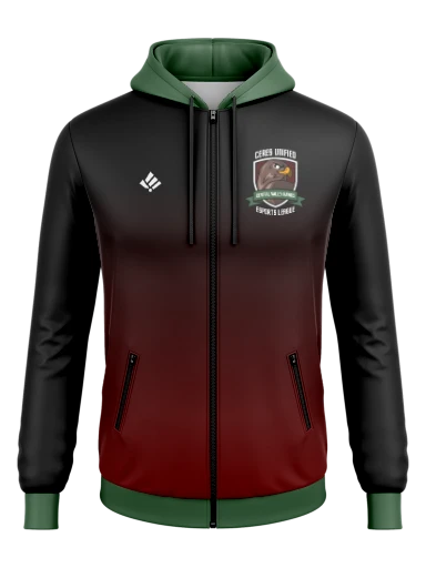 Men's Full Zip Poly Fleece Hoodie preview, front