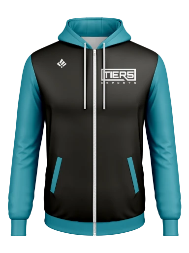 Tier 5 Fundraising Store Full Zip Tech Hoodie preview, front