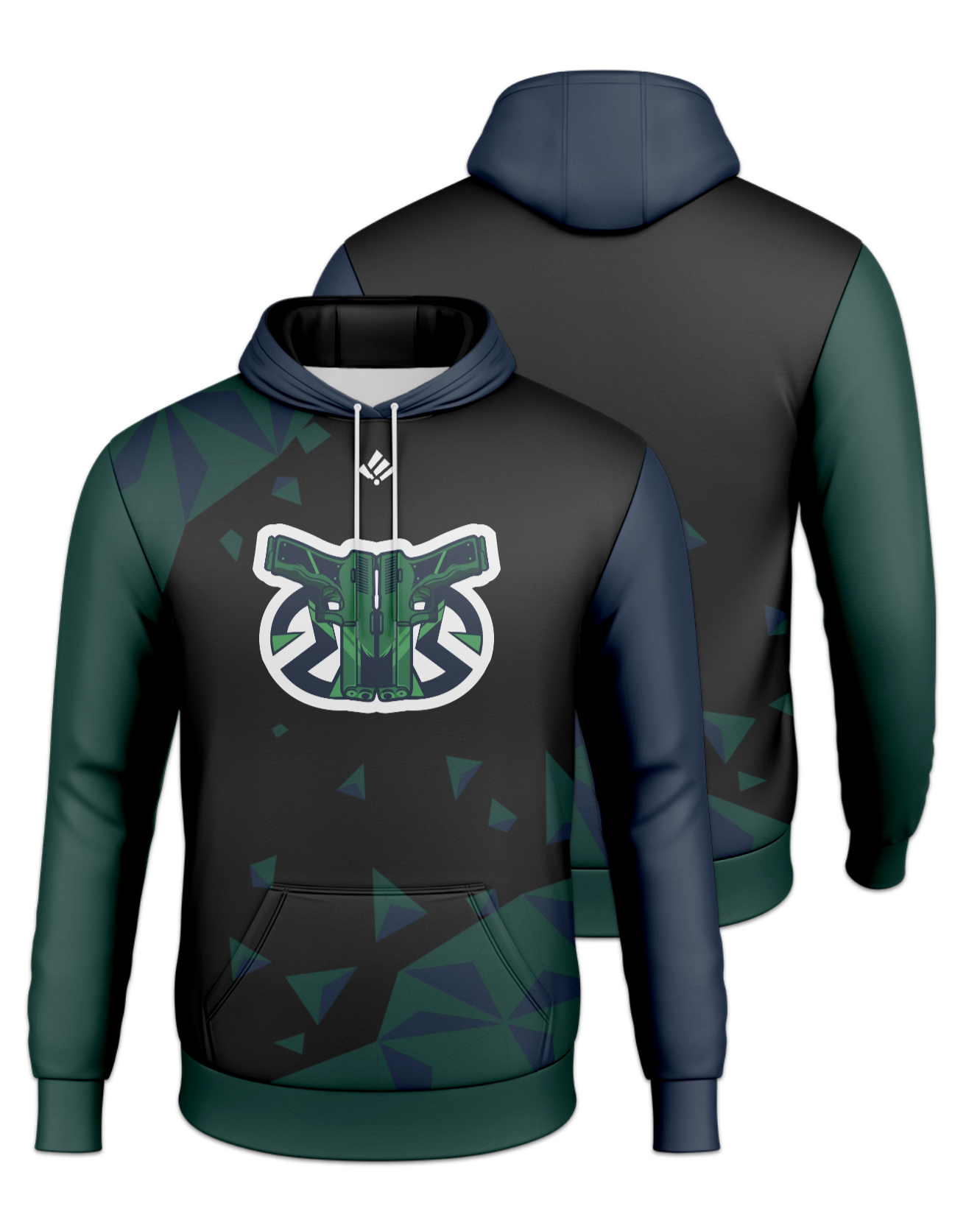 Rendered product preview, stack
