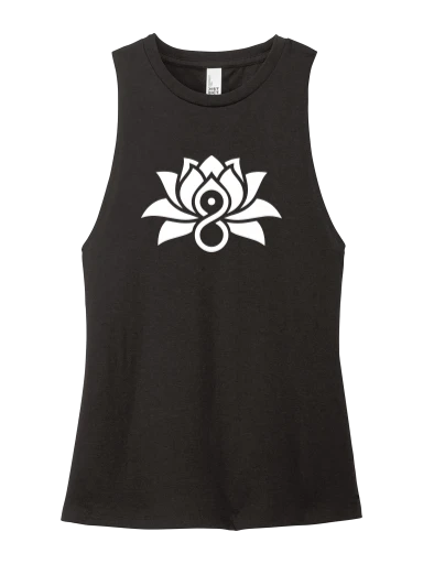 District Women's Perfect Tri Muscle Tank preview, front