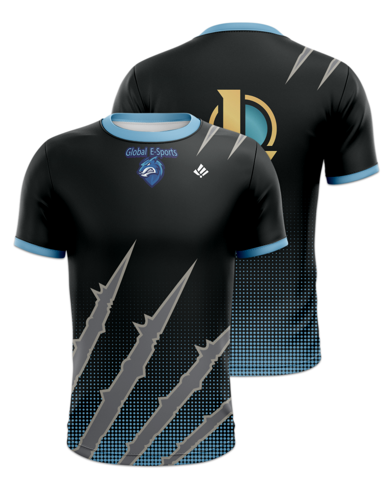 Rendered product preview, stack