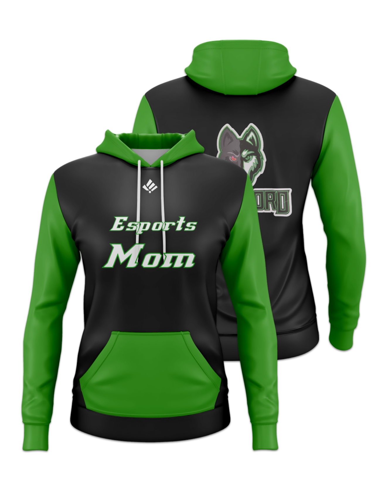 Rendered product preview, stack