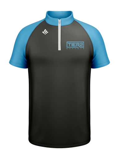 Tier 2 Team Store Men's Short Sleeve 1/4 Zip preview, front