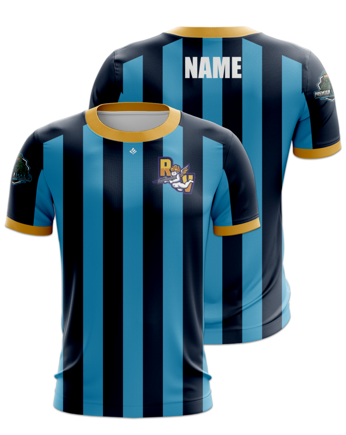 Rendered product preview, stack