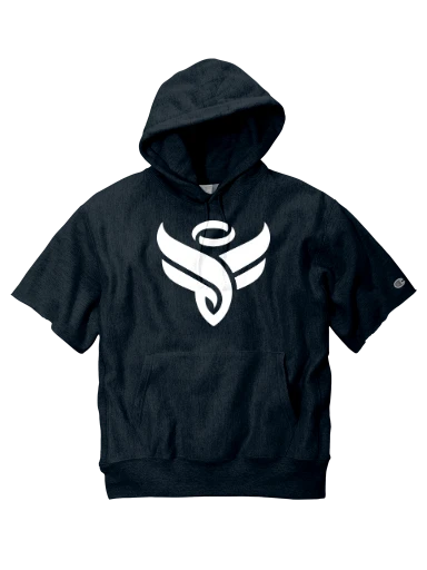 Champion Reverse Weave Short Sleeve Hooded Sweatshirt preview, front