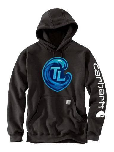 Carhartt Midweight Hooded Logo Sweatshirt preview, front