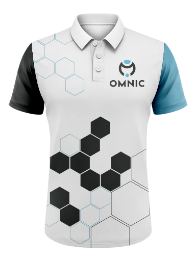 Sublimated Polo preview, front