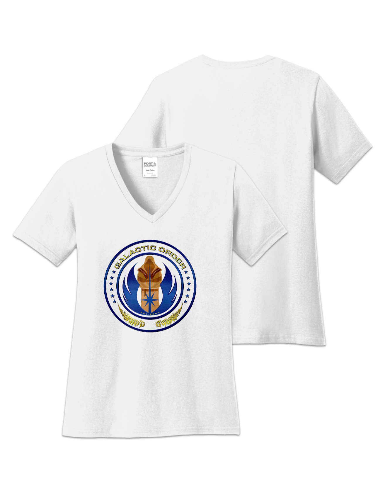 Rendered product preview, stack