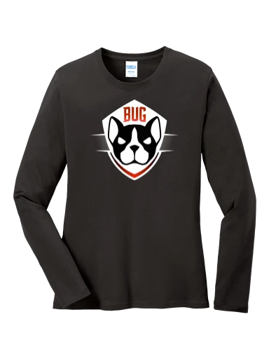 Port & Co Women's Long Sleeve Core Cotton Tee preview, front