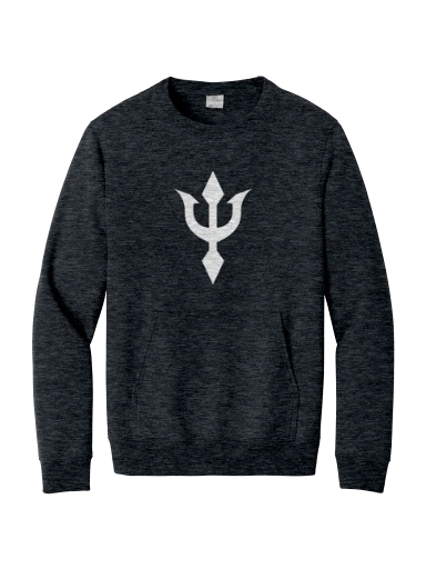 Port & Co Core Fleece Crewneck Pocket Sweatshirt preview, front