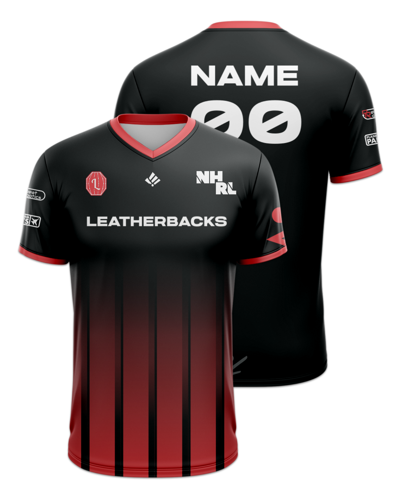 Rendered product preview, stack