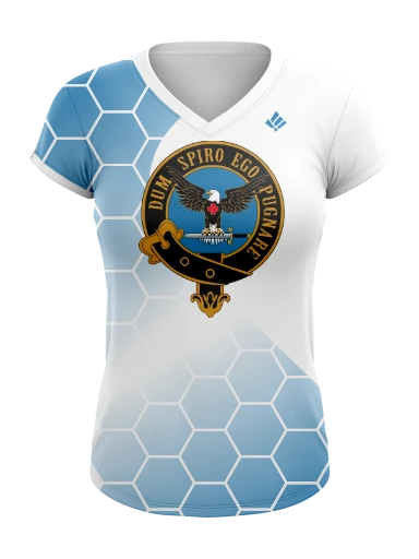 Custom Female Vneck Esports Jersey preview, front