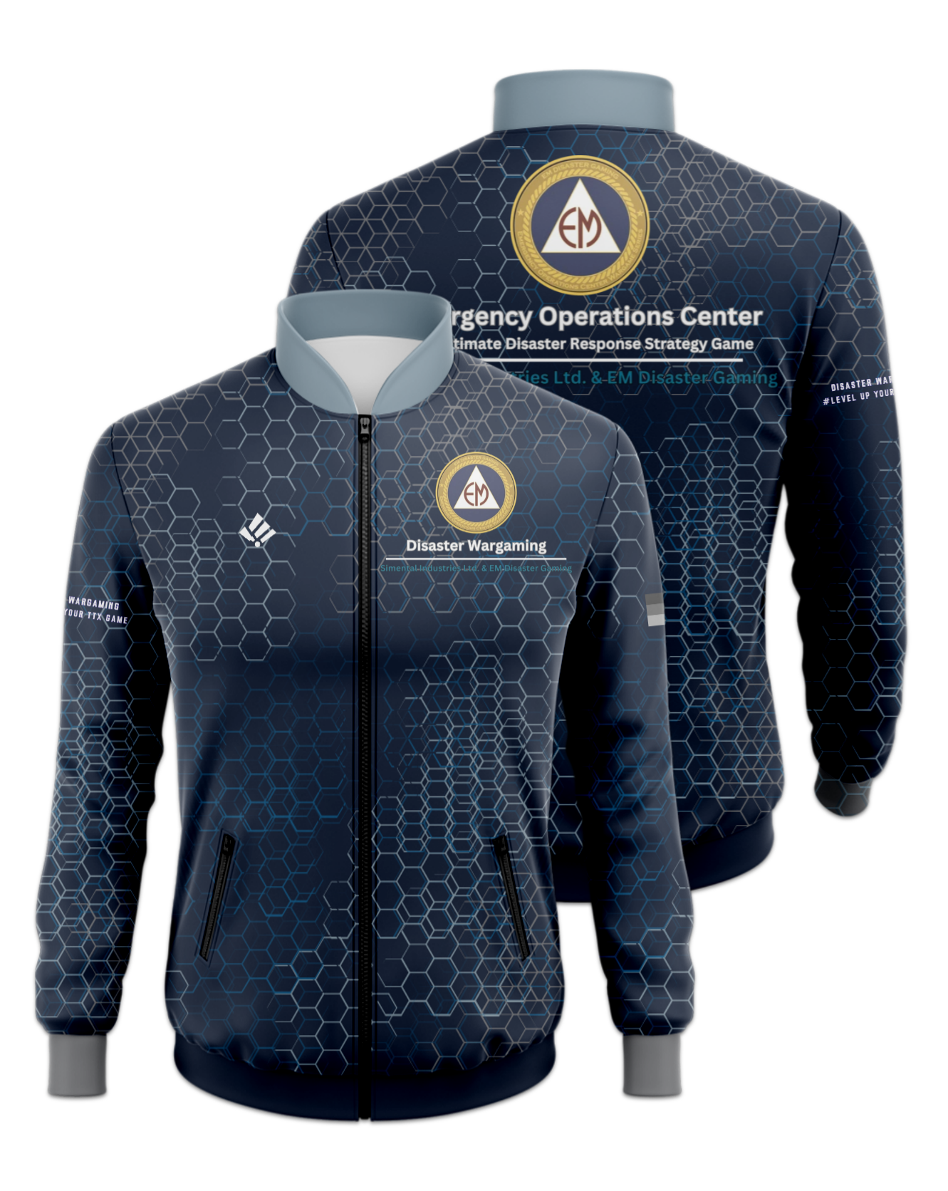 Rendered product preview, stack