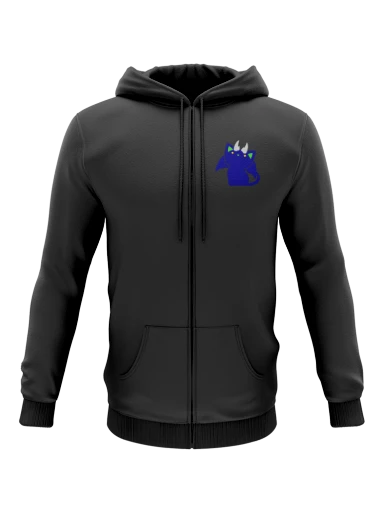 Black Dragonflight Full-Zip preview, front