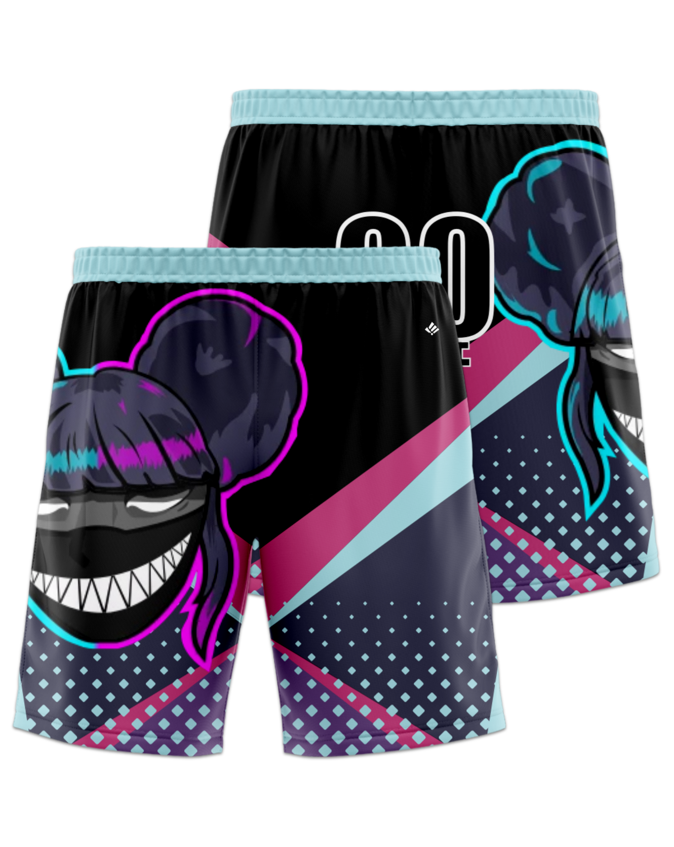 Rendered product preview, stack