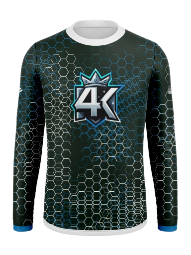 Custom Long Sleeve Esports Jersey preview, front