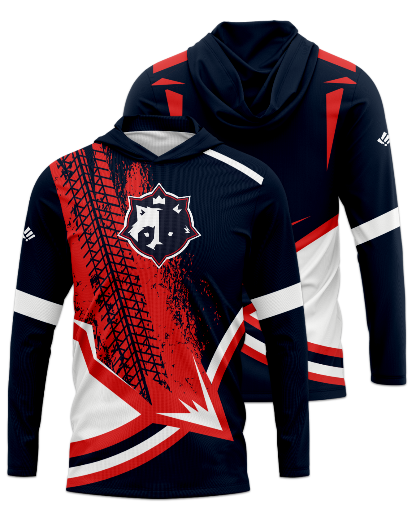 Rendered product preview, stack