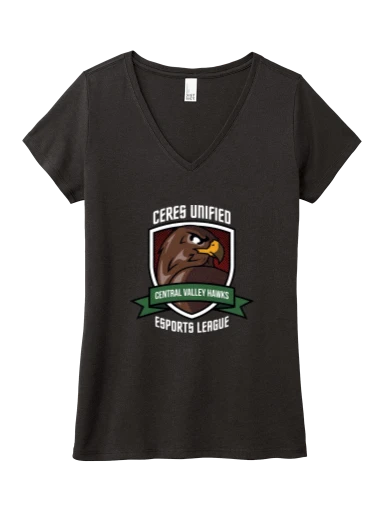 District Women's Perfect Tri V-Neck Tee preview, front