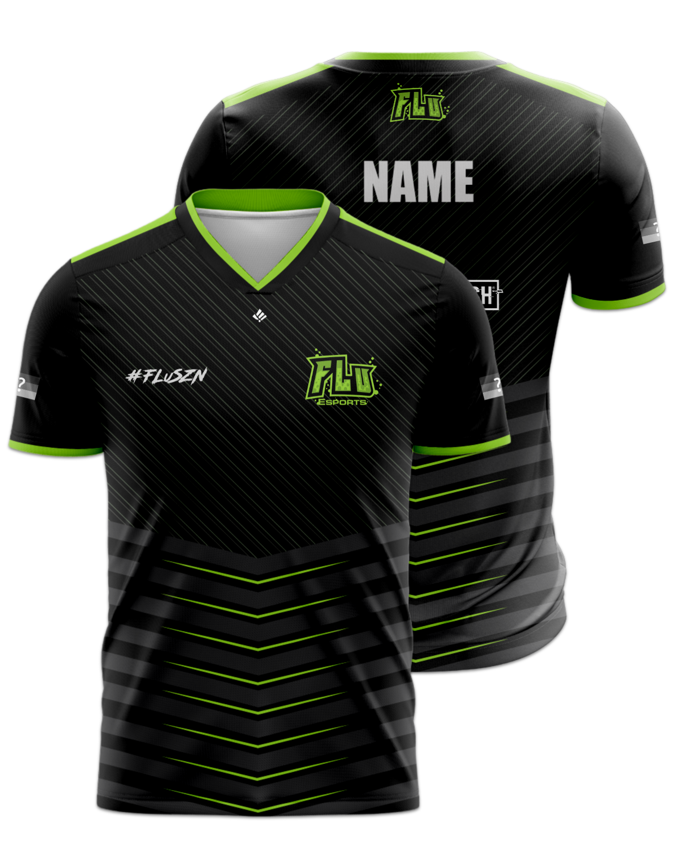 Rendered product preview, stack