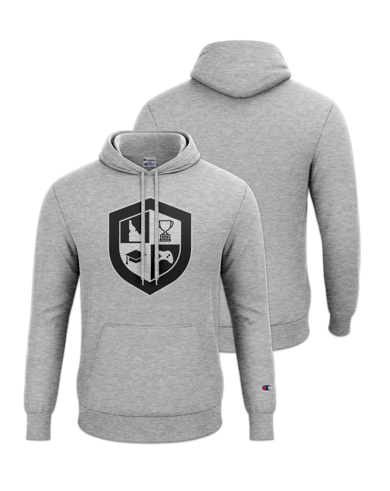 Rendered product preview, stack