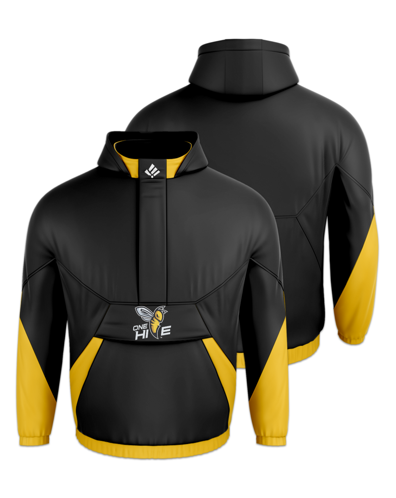 Rendered product preview, stack