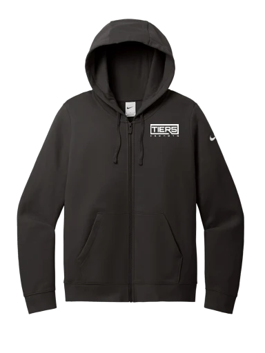 Tier 5 Fundraising Store Nike Women's Club Fleece Sleeve Swoosh Full-Zip Hoodie preview, front