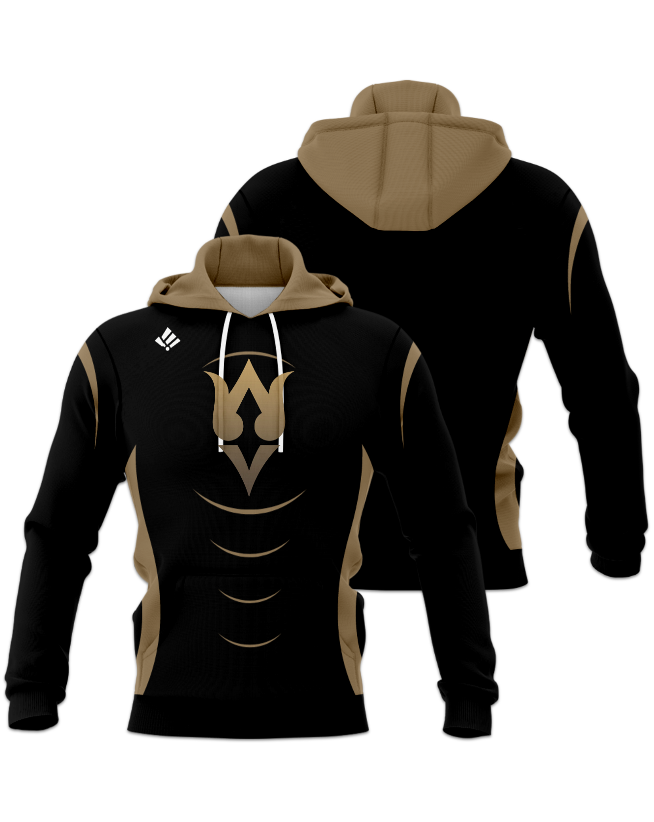 Rendered product preview, stack