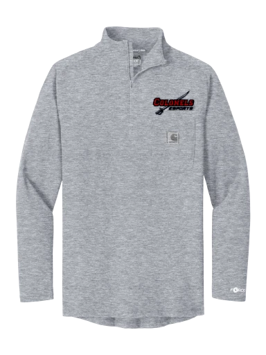 Carhartt Force 1/4-Zip Long Sleeve T-Shirt preview, front