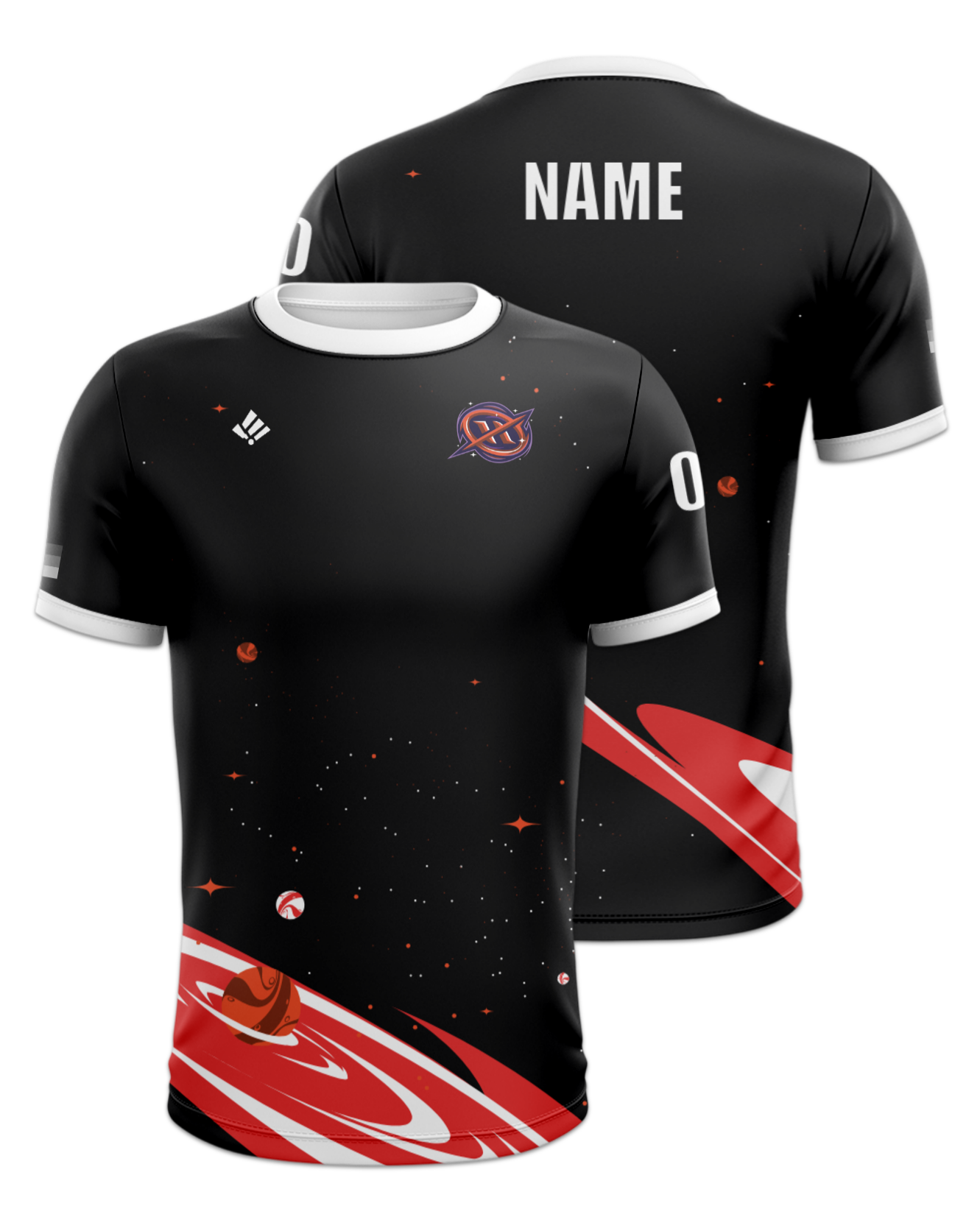 Rendered product preview, stack