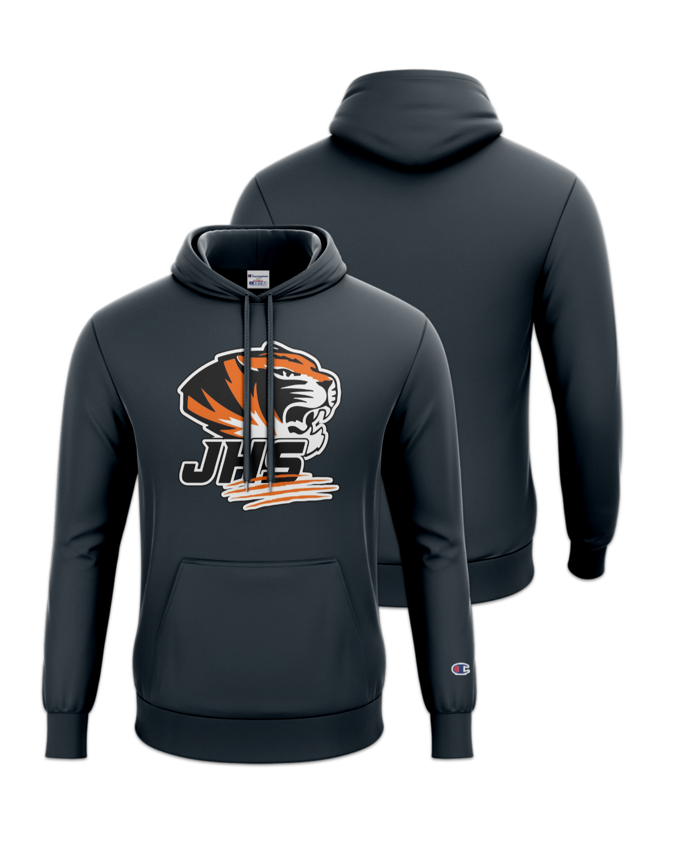 Rendered product preview, stack