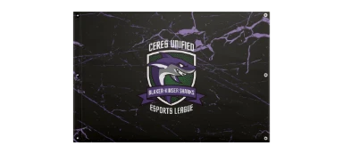 Sublimated Flag with Grommets - 24"x36" preview, front